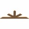 Ekena Millwork Saratoga Smooth Timber Gable Bracket, Western Red Cedar, 72"W x 27"H x 1 1/2"D x 5 1/2"F, 9/12 Pitch GBW072X27X0206SAR00SWR - alternate 5